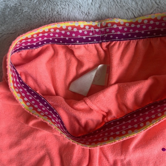 Faded Glory Orange Soft Star Shorts Size L/G (10/12) (Girls) - Picture 4 of 4